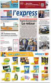 Toute l'actu de l'île maurice. Les Grands Titres De L Express De Ce Mardi 12 Janvier 2021 Lexpress Mu