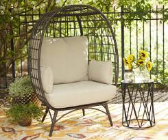 Wilson Fisher Baytree All Weather Wicker Cushioned Cuddle Patio Chair Big Lots In 2020 Patio Chairs Porch Chairs Patio Inspiration