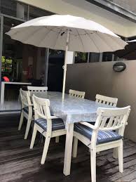 Check spelling or type a new query. Ikea Angso Outdoor Dining Set W Umbrella New Price Furniture Home Living Furniture Tables Sets On Carousell