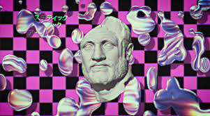 Vintage retro futurism design art style for those men and women that remember 1980's and 1990's and will never forget these years. The Visual Styles Of The Synthwave And Vaporwave Video