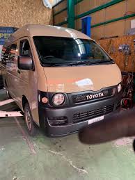 今日の作業7 12 ハイエース トヨタハイエース プラシーボ