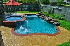 We know that many pool buyers want to upgrade their small pool for as little money as possible. 18 Gorgeous Backyard Swimming Pools With Small Sizes For Everyone S Taste Small Pool Design Small Inground Pool Swimming Pools Backyard