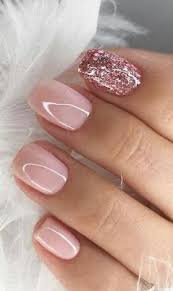 Pink And Gold Nails Moon glitter pastel glitter shakers, baby pink.