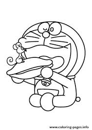 Doraemon Having Dorayaki A8cc Coloring Pages Printable Coloring Pages Doraemon Coloring Books