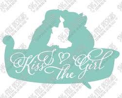 Download Little Mermaid Ariel And Eric Silhouette Disney Word Art Svg Cut File Set