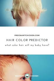 This hair is often seen around the temples, forehead, right above the ears, and at the nape of the neck. What Color Hair Will My Baby Have Baby Hair Color Predictor