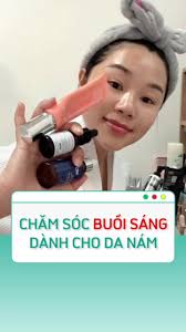 Buổi sáng LÀN DA NÁM cần gì #spa #beauty #trịnám #themyra #căngbóng  #skincareroutine #ReviewLamDep #xuhuongtiktok #celluma