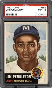 1953 Topps Jim Pendleton