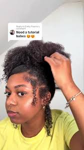 Step-by-Step Curly Updo Tutorial for 4A Hair Type