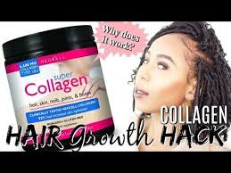 Neocell supports hair growth by helping repair your gut. Collagen For Faster Hair Growth Why It Works Conecia Youtube Hair Growth Faster Fast Hairstyles Hair Growth Supplement