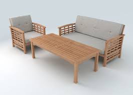 Set Furniture 3d Max 3d Model Furniture Outdoor Furniture Sets Outdoor Furniture