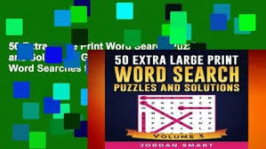 We did not find results for: 50 Extra Large Print Word Search Puzzles And Solutions Giant Themed Circle A Word Searches For Video Dailymotion