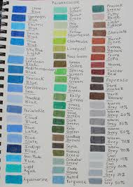 Timeless Prismacolor Colored Pencils Color Chart Prismacolor