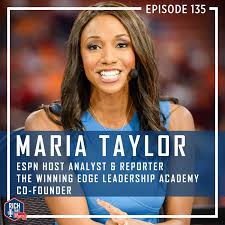 She covers college football, college volleyball, and college men's and women's basketball. Leaving A Legacy With Maria Taylor Rich Take On Sports