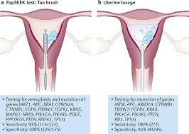 This is because it can present as heavy bleeding or bleeding with menses in premenopausal women or uterine bleeding after menopause. Clinical Actionability Of Molecular Targets In Endometrial Cancer Nature Reviews Cancer
