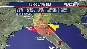 But which storms have been the strongest in recorded hi. Hurricane Ida Expected To Strengthen To Category 4 Storm Over Warm Gulf Water