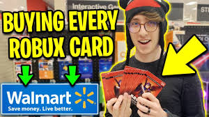 Roblox gift cards make the perfect gift for young gamers. Buying Every Robux Card From Walmart Rip Wallet Roblox Youtube