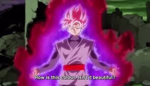 Download goku black gif wallpaper | png & gif base. Best Goku Black Turns Super Saiyan Rose Gifs Gfycat