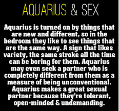 This appearance is subtle, reassuring and protective. Top 10 Sexual Traits Of An Aquarius Woman In Bed