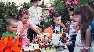 With a few pumpkins of differing sizes and a wooden skewer or two, and. Throw A Neighborhood Spookfest A Spooky Halloween Block Party