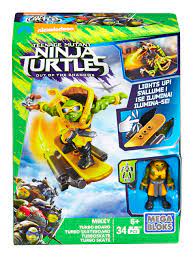 Amazon.com: Mega Bloks Teenange Mutant Ninja Turtles: Out of The Shadows  Mikey Turbo Board Playset : Toys & Games