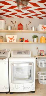 If laundry tops your list of least favorite chores, that may have something to do with the way your laundry room is set up. Simple Diy Wall Shelves For The Laundry Room Whats Ur Home Story
