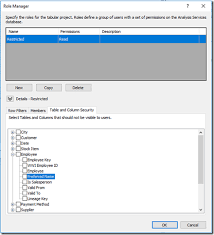 Object Level Security For Analysis Services Tabular Relational Database Management System Database Management System Analysis