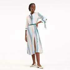 Tommy Hilfiger Pleated Midi Shirt Dress Midi Shirt Dress Shirt Dress Tommy Hilfiger