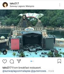 Did you scroll all this way to get facts about guns n roses? 11 14 18 Kuala Lumpur Malaysia Surf Beach Sunway Lagoon 2018 Tour Dates Mygnrforum Com Guns N Roses Forum