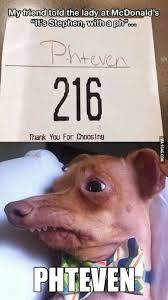Mcdonald S Stephen With A Ph Phteven Funny Pictures Funny Funny Memes