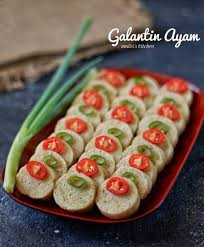 Coba bikin resep udang asam manis nanas berikut ini. Resep Galantin Ayam Enak