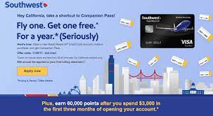 Compare 10 airline miles credit cards & apply online. Now Public California Residents Can Get Southwest Companion Pass With Any Version Southwest Credit Card Plus Up To 60 000 Points Signup Bonus Doctor Of Credit