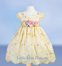 3 Yellow Floral Easter Infant Dress Baby Easter Dresses Little Miss Princess Baby Girl Easter Dress Little Girl Dresses Easter Dresses For Toddlers