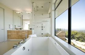 Drop A Ceiling Curb To Meet Glass And Account For Required Ceiling Slope With Images Bathroom Design Trends Bathroom Design Amazing Bathrooms