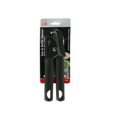فتاحة قناني ٧ ١ ٢ مقبض أسود شيف طرافت Kitchen Gadgets Cookware Bakeware Kitchenware Houseware Household Saco Store