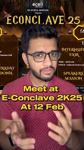 "The blueprint for success? Learn it from the Kaabil Engineer himself! ⚙️🔥  Don’t miss Atharva Patil at E-Conclave!", Edited by:-@ketanpatil_0707,  #ecell #skncoe #sinhgad #college #event #econvlave ...