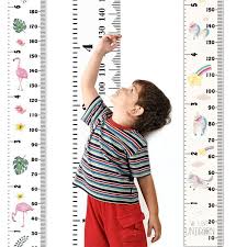 Baby Growth Chart Handing Ruler Wall Decor For Kids Canvas Removable Height Growth Chart 79 By 7 9 Baby Room Wall Sticker Monkey Wall Stickers For