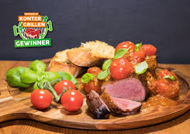 Evis Und Franks Kontergrillen Steak Pizzaiola Mit Parmesan Crostini Irish Beef Kontaktgrill Rezepte Lecker
