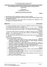 Maybe you would like to learn more about one of these? Subiecte Variante Si Rezolvari Pentru Examene Nationale 2021 Iulie 2012