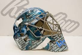Biete eine bauer nme3 goalie maske zum verkauf an. Custom Painted Ice Hockey Goalie Masks In The Uk