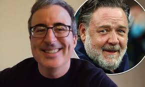 John Oliver has 'lifelong respect' for Russell Crowe after prank