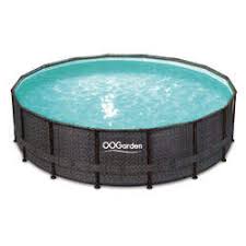 Piscine Tubulaire Ronde Hors Sol Tressee 4 57 X 1 22 M Oogarden