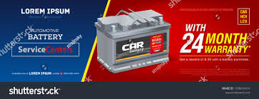 Car Battery Advertisement Poster 3d Illustration Realistic Vector Automobile Battery Banner Promotion Informat In 2020 Car Battery Car Battery Hacks Flyer Printing