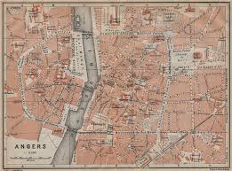 Localisez les hôtels à angers en fonction de leur popularité, de leur prix ou de leurs disponibilités et consultez les avis, photos et offres de tripadvisor. Angers Antique Town City Plan De La Ville Maine Et Loire Carte 1909 Old Map Ebay