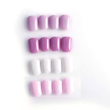 Laza 96 Pcs Colorful Fake Nails 4 Pack Lavender Violet Full Cover Square Short Uv Coat Artificial Acrylic Nails Pink Buy Online In Belize At Desertcart Productid 115119581 Check out our lilac acrylic selection for the very best in unique or custom, handmade pieces from our shops.