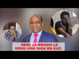 My goal is not to become east africa's richest man but to inspire others to be the best and take charge of their destinies. Exclusive House Girls Wa Mengi Wasimulia Kauli Yake Ya Mwisho Sina Hela Youtube