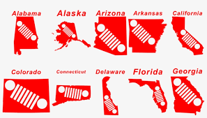Check out our california state shape png selection for the very best in unique or custom, handmade pieces from our shops. State Shape Jeep Grill Id Rather Be In Alaska Wall Calendar Png Image Transparent Png Free Download On Seekpng