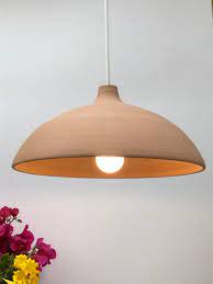 Pendant Light Bigger Light Brown Stoneware Bell Hanging Etsy In 2021 Hanging Pendant Lights Bedroom Pendant Lighting Dining Room Hanging Light Fixtures
