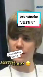Como pronunciar 'JUSTIN' corretamente em inglês