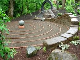 Gary S Garden Labyrinth Garden Minimalist Garden Labyrinth